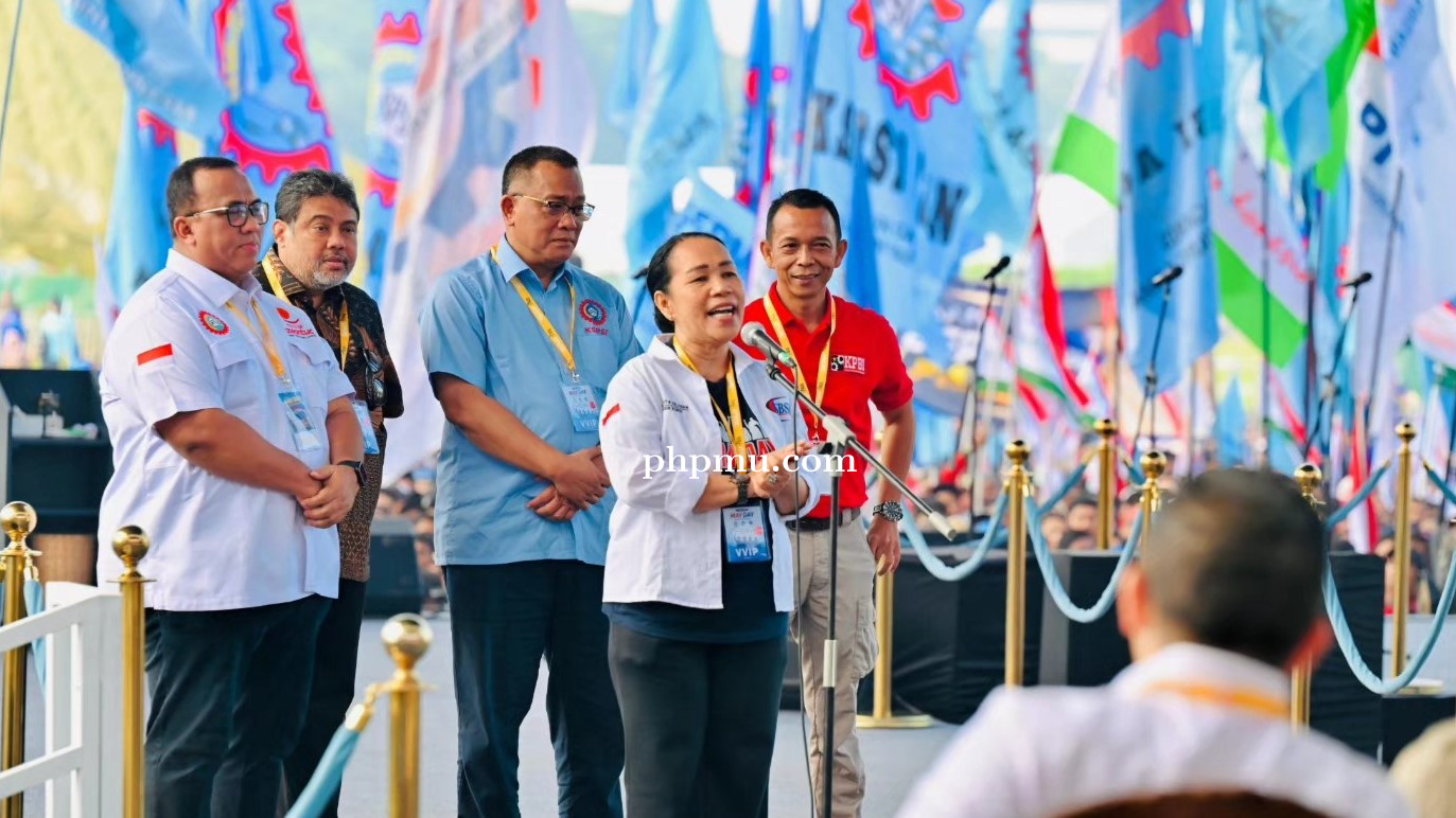 Hadiri Peringatan May Day 2026, Presiden Probowo Tegaskan Koamitmennya Untuk Bela Hak Buruh