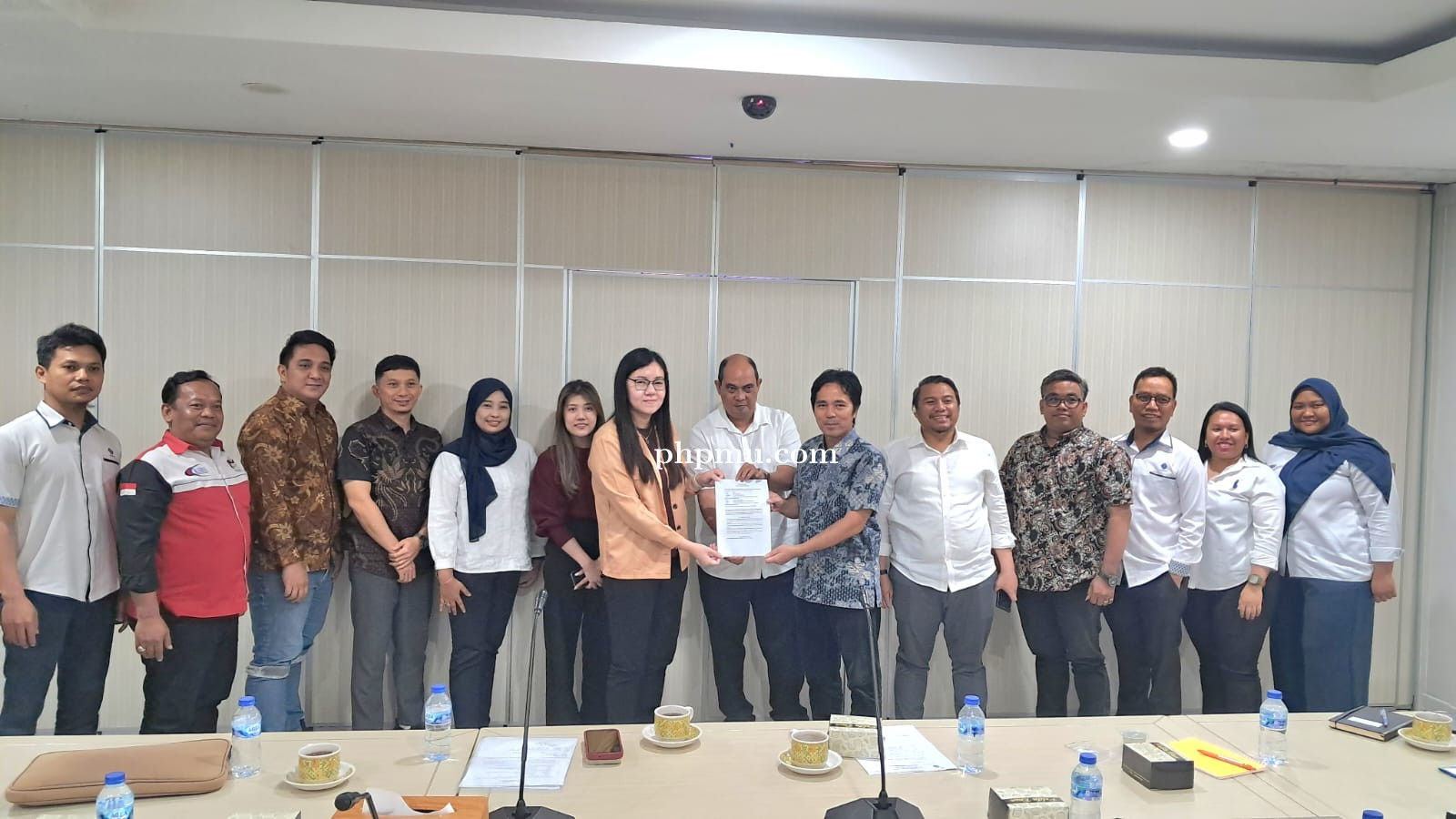 FSB NIKEUBA Berhasil Tandatangani PB PHI Dengan PT. PT Risun Wei Shan lndonesia 